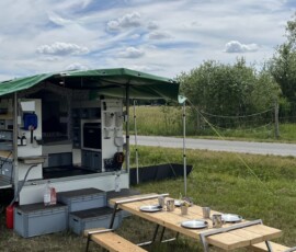 ZeltFex mit Tisch